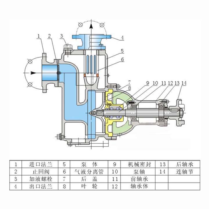 100ZW80-80大型自吸泵